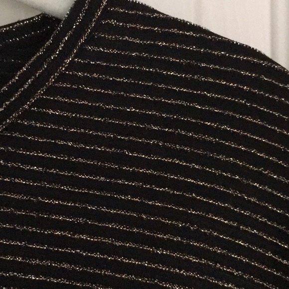 LulaRoe XXS Irma: Elegant Black& Gold - Picture 3 of 4